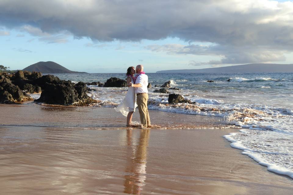 First Beach Wedding Dance