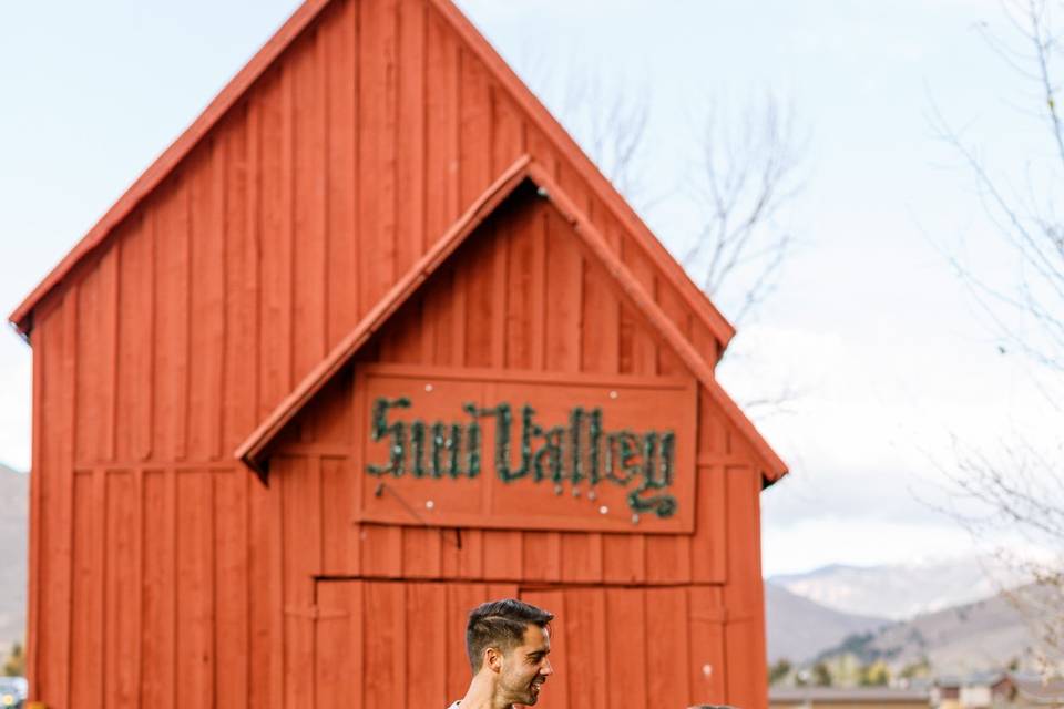 Red barn sun valley idaho