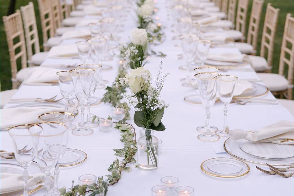 Reception table