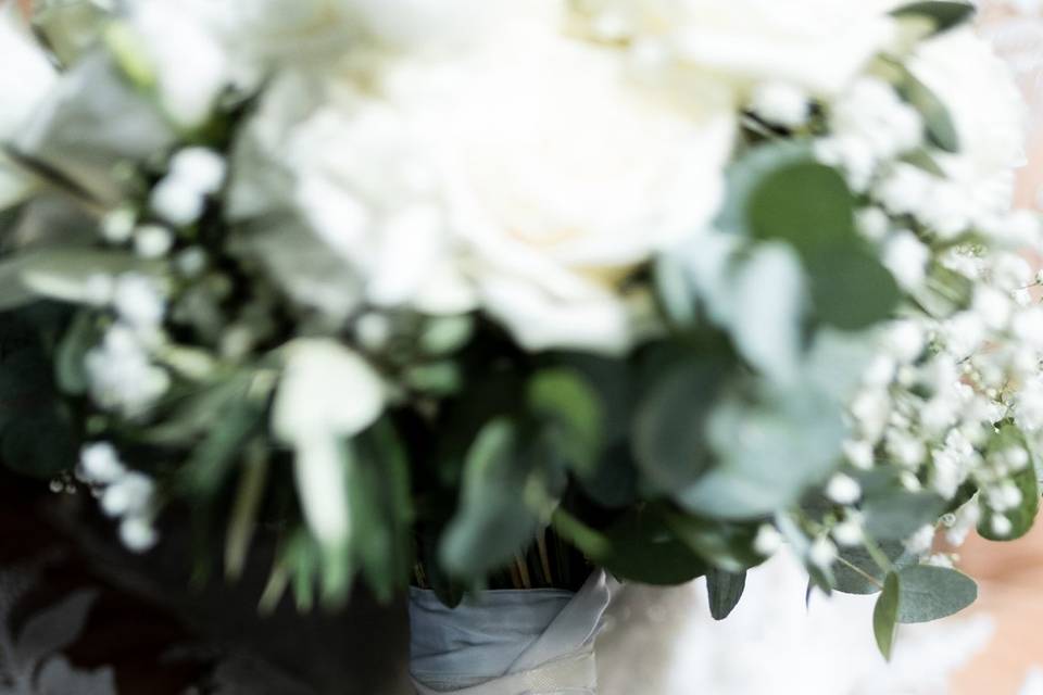 Bouquet with grandma rings