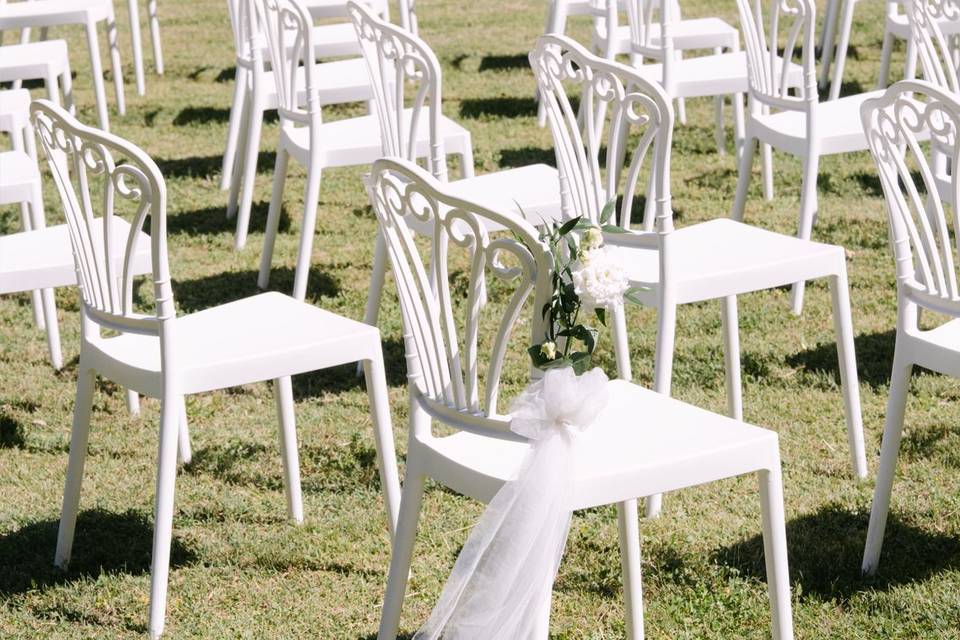 Ceremony chairs
