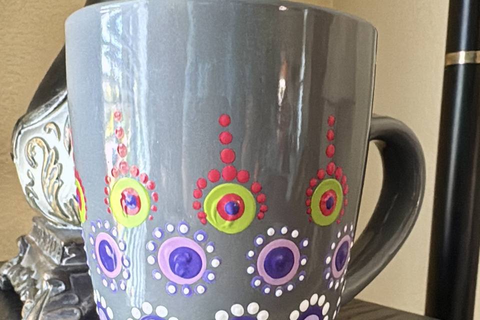 Dot Mandala Mugs
