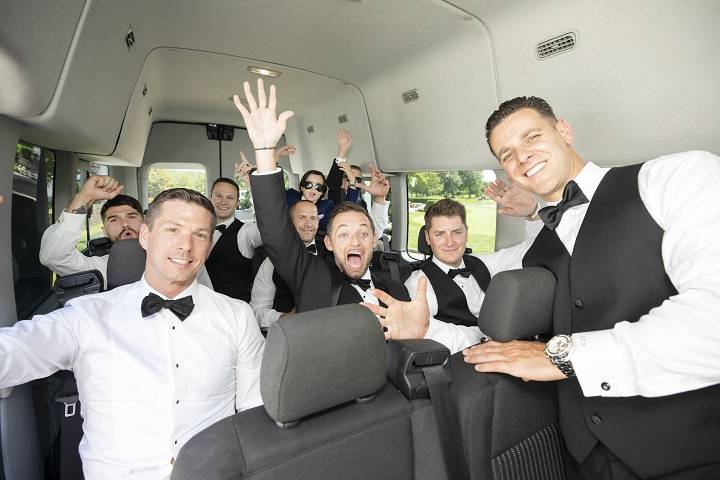 Vans great for groomsmen