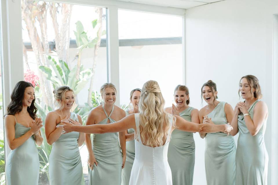 Bridal Party First Look