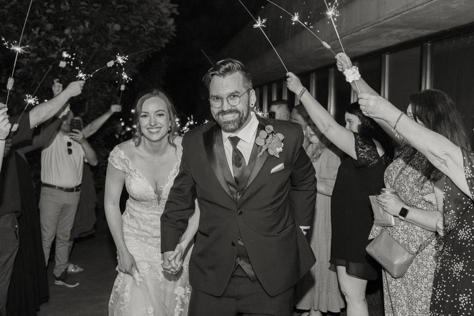Sparkler Sendoff