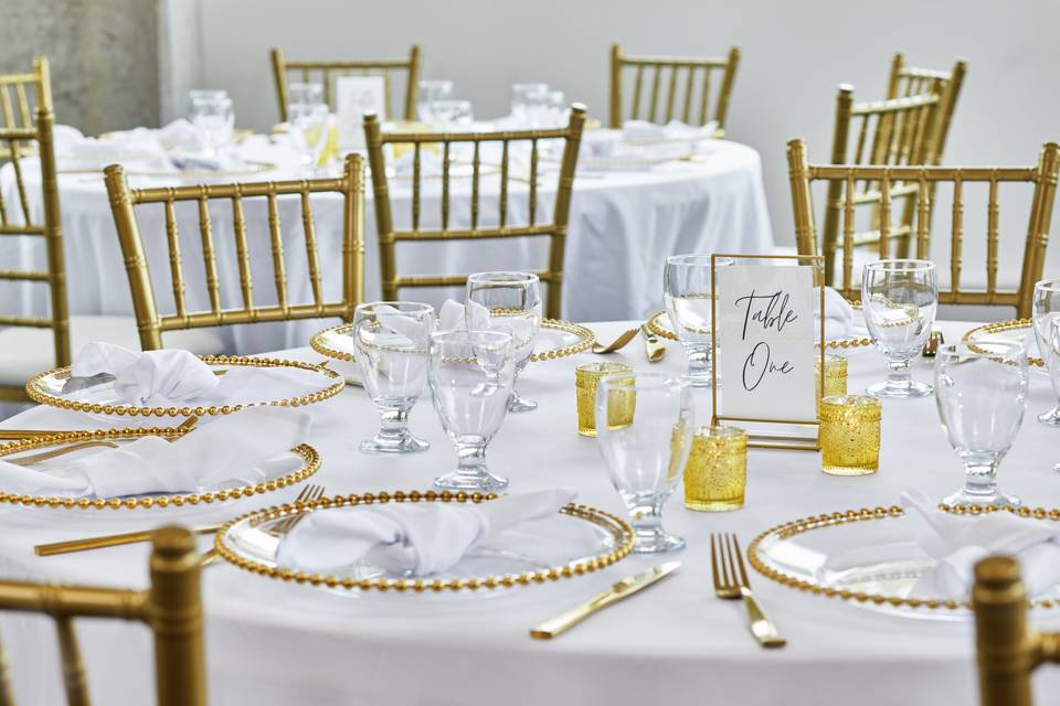 Gilded Package in the Solarium