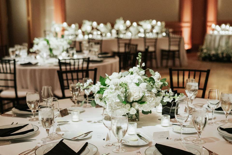 Reception at Umstead Hotel