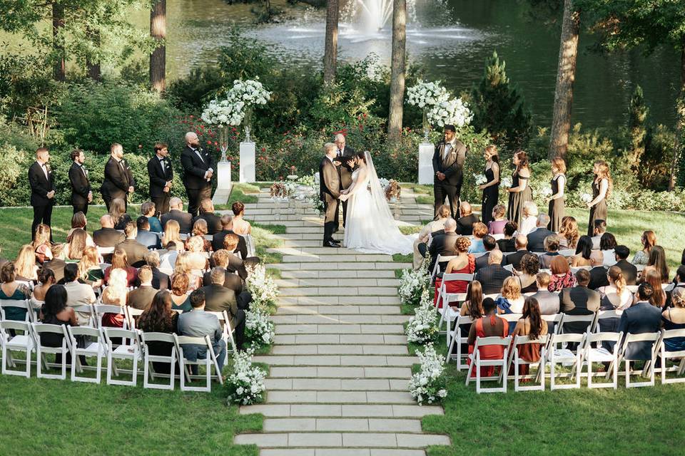 Ceremony at Umstead Hotel