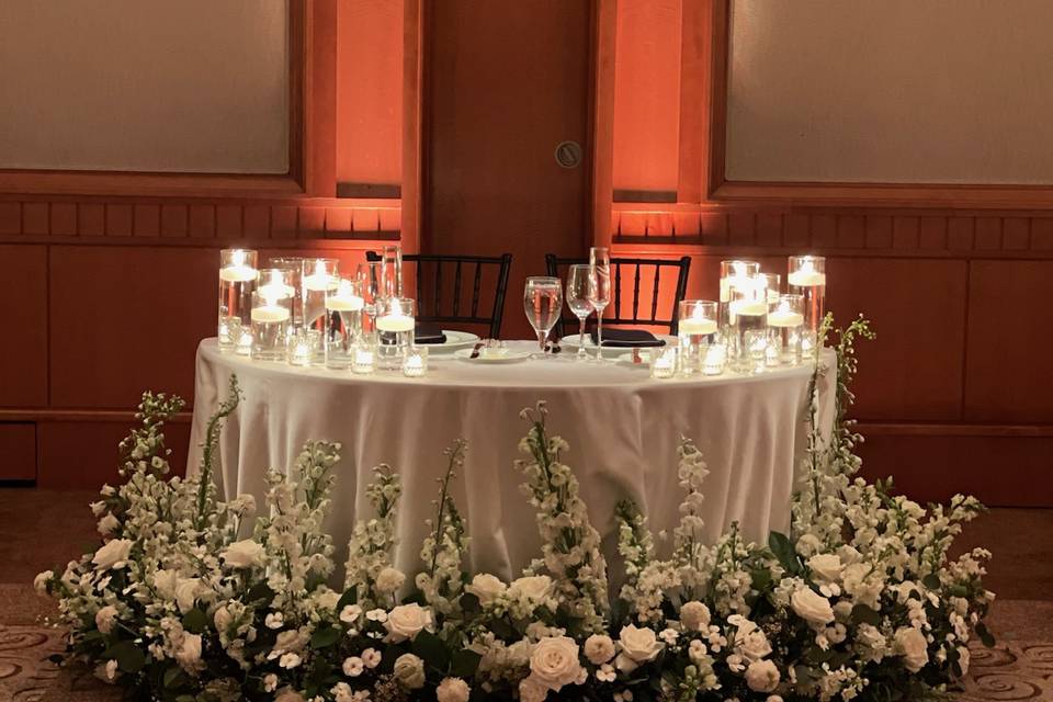 Reception at Umstead Hotel