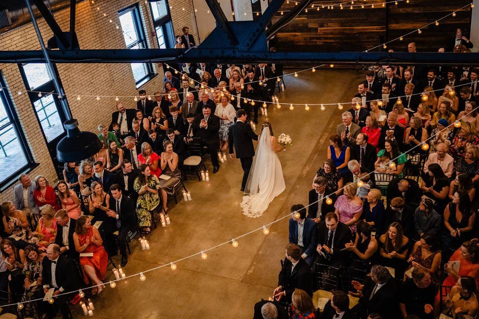 Ceremony at Market Hall