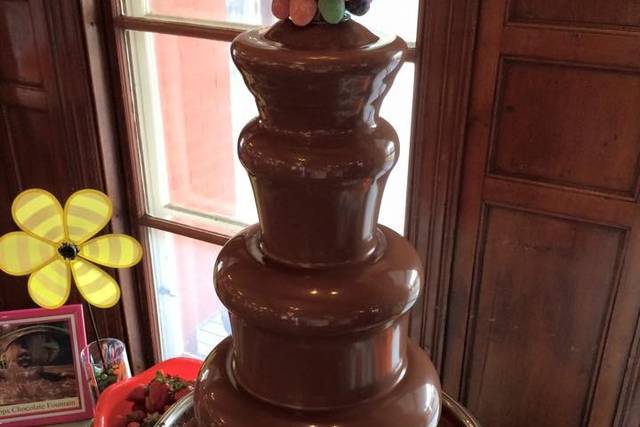 Cascading Delights: The Chocolate Fountain Fantasy