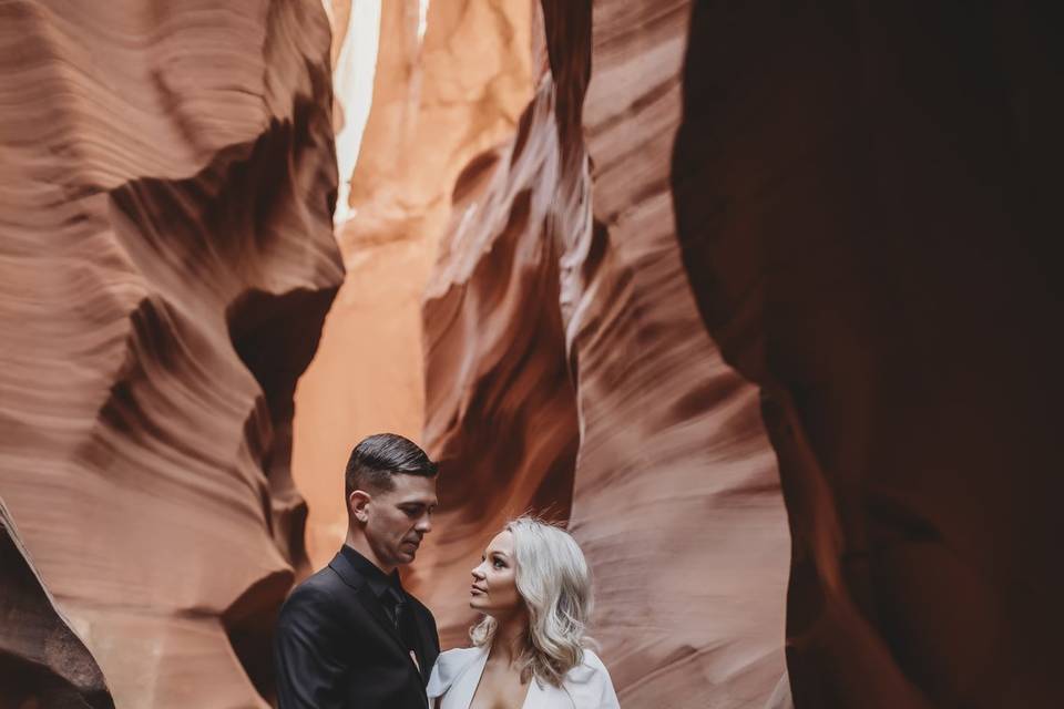 Slot canyon