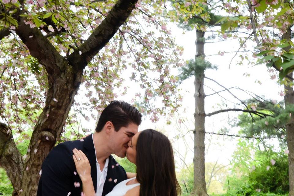 Engagement Session in Central Park New York NY, Wedding will be held in New Port RI this Summer- Can't wait!!