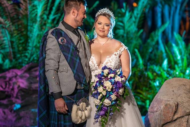 Disney Wedding Hair and Makeup