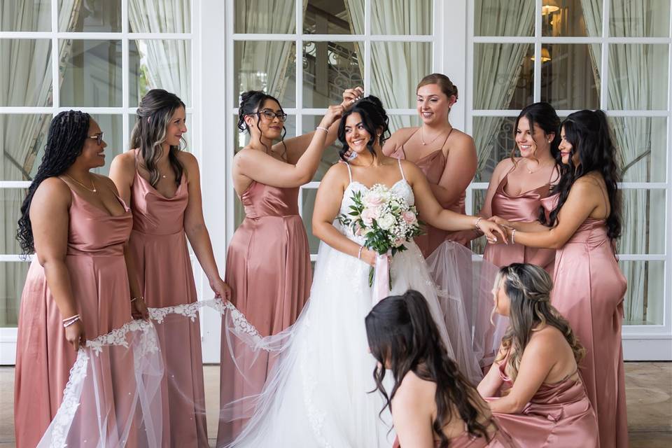 Disney Wedding Hair Makeup