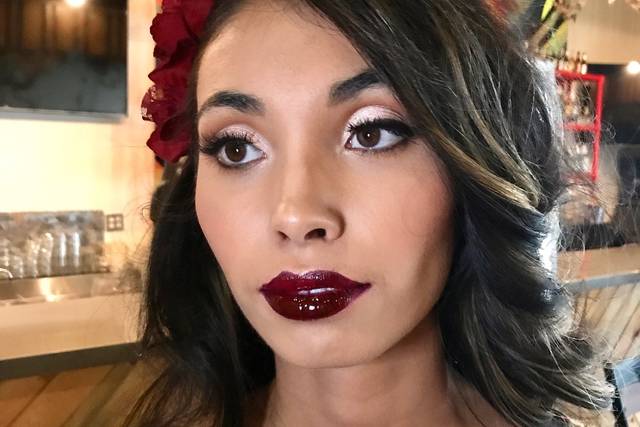 Red lip