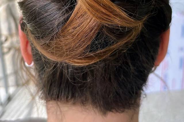 High Bun updo
