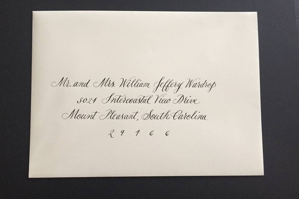 Dede Adams Calligraphy