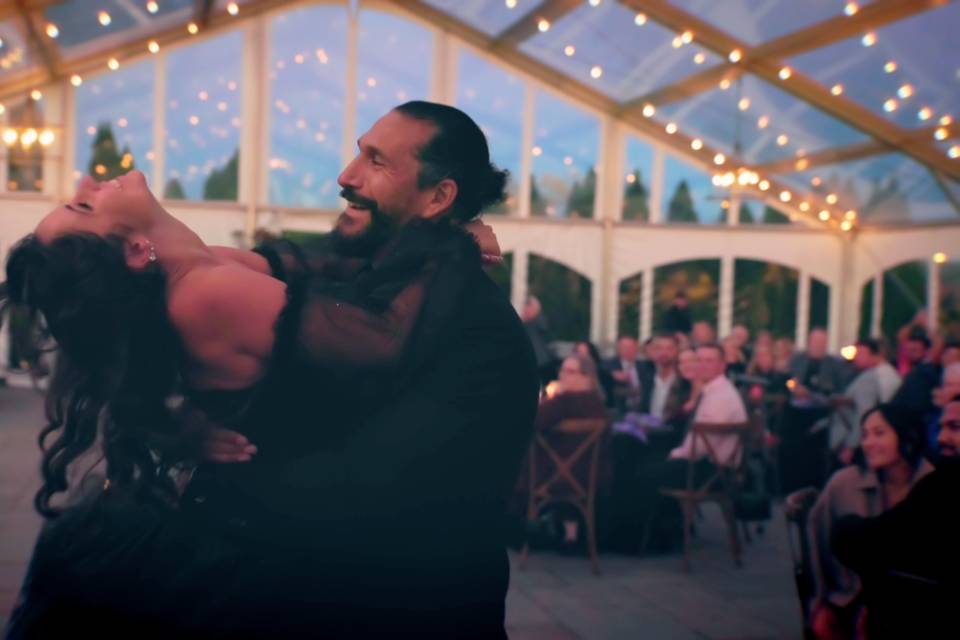 Choreographed dance