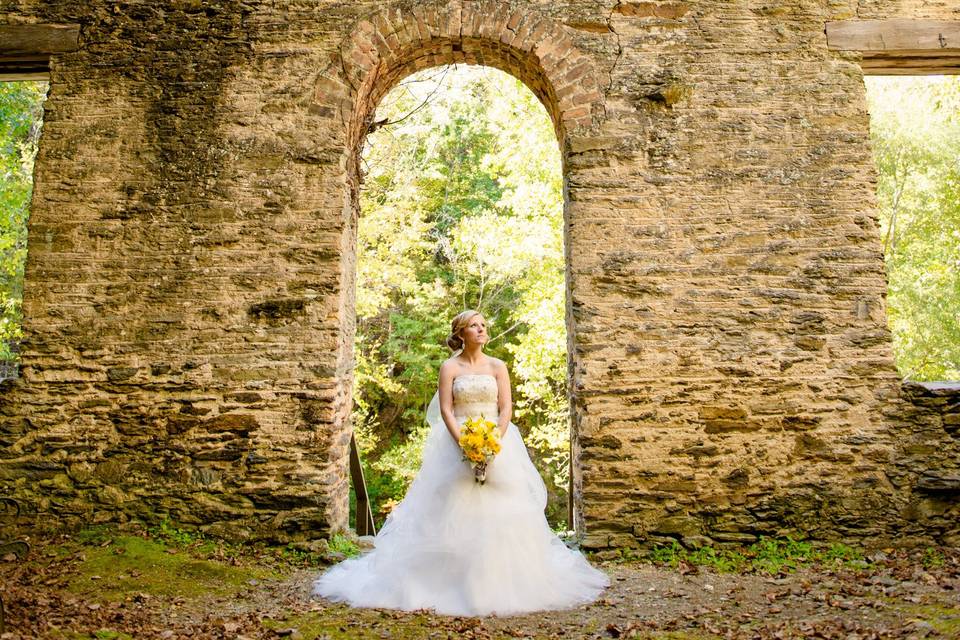 Bridal portrait