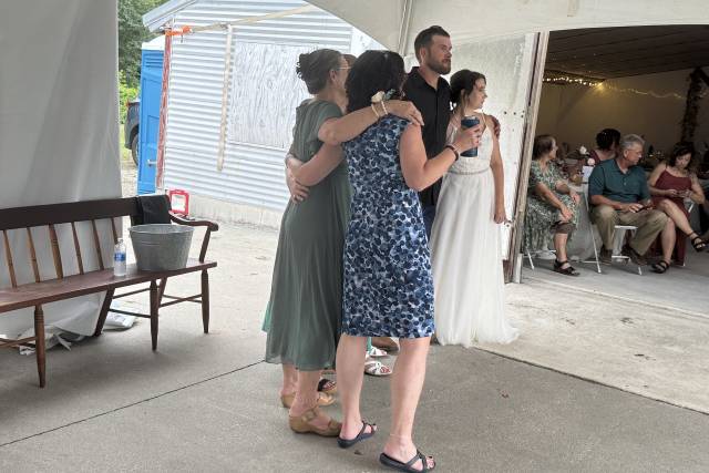 Wedding couple