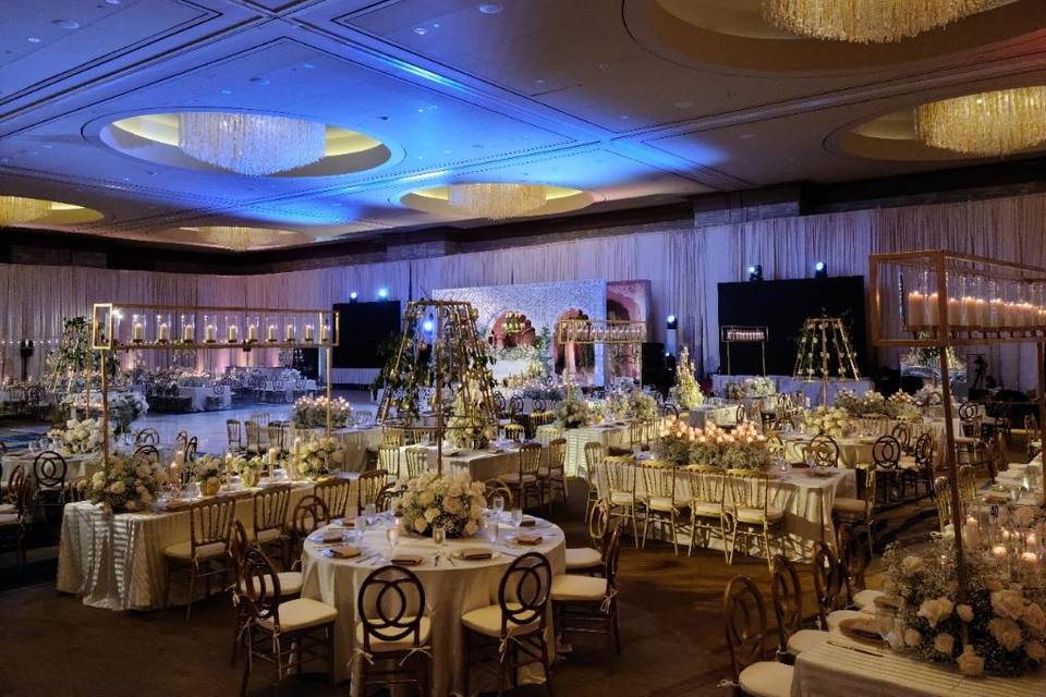 White and Gold Reception