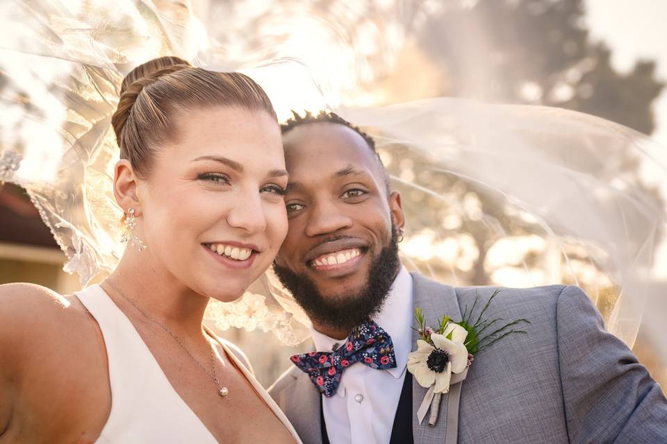 Bride & Groom Veil