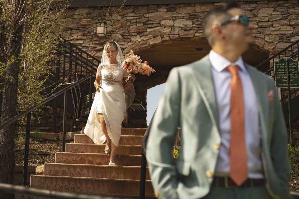 Bride & Groom First Look