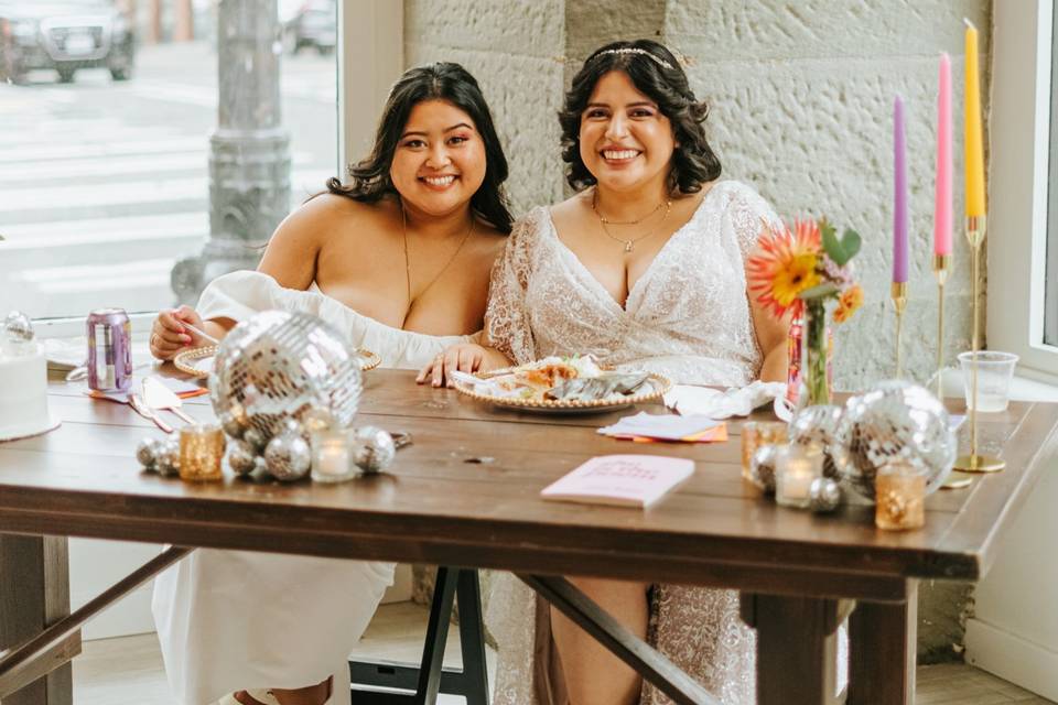 Reception - Sweet Heart Table