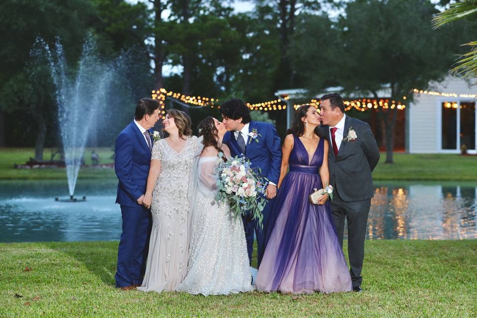 Bride & Groom with Parents