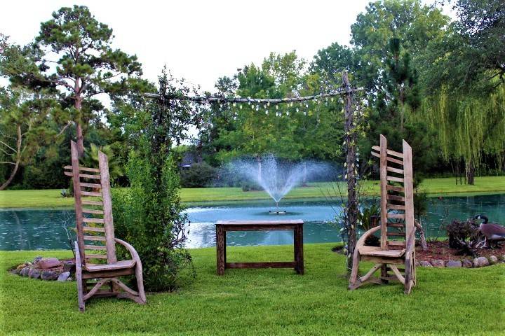 Mr & Mrs. chairs lakeside