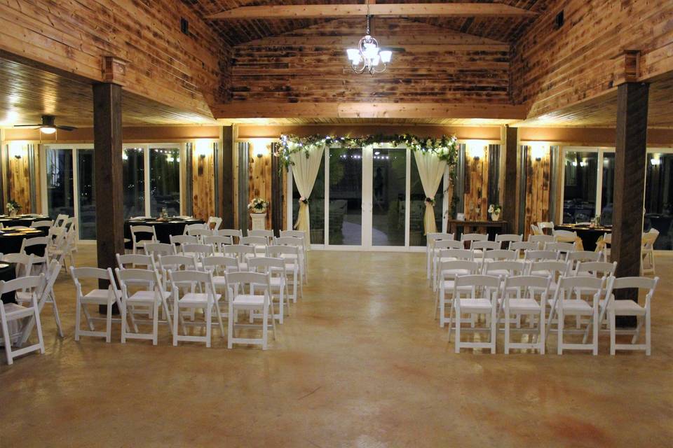 Indoor Ceremony at Pavillion