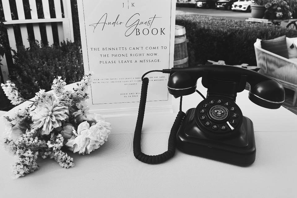 Audio Guest Book