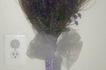 customized wedding broom