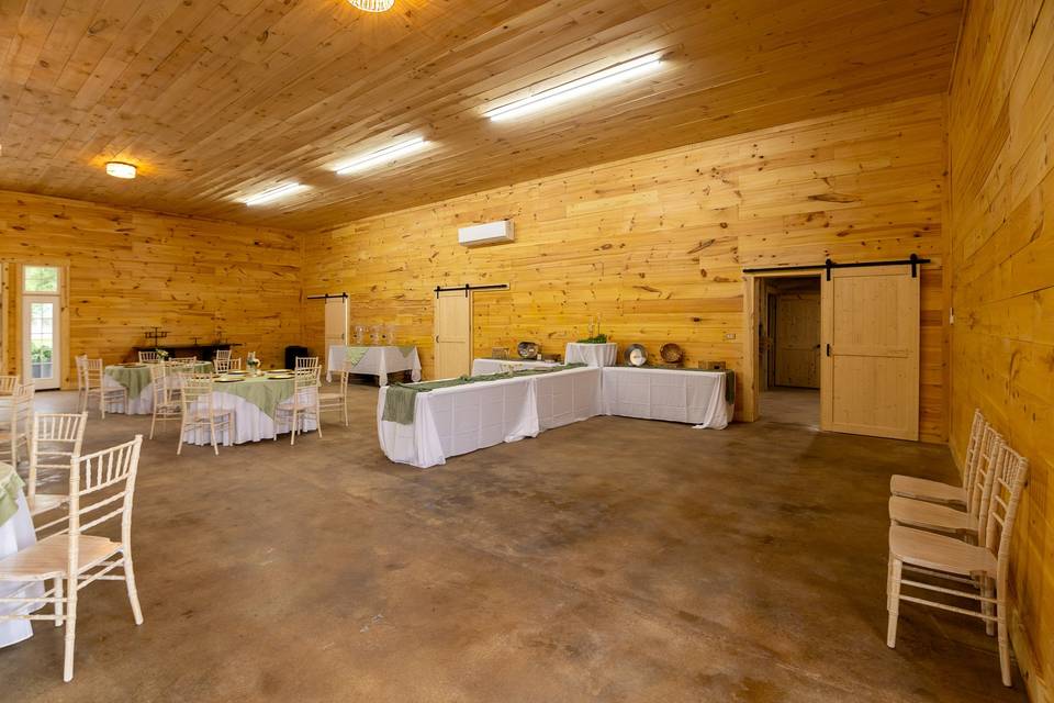 The Barn small reception
