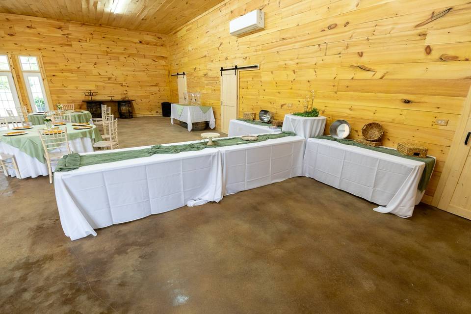 The Barn small reception