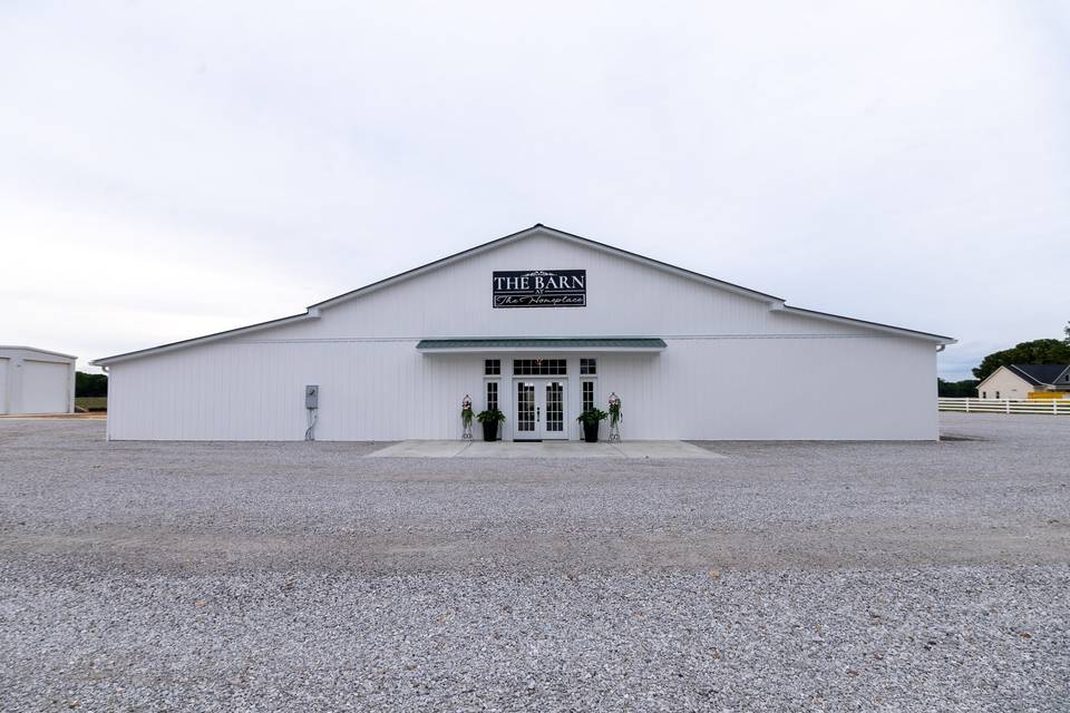 Front View The Barn