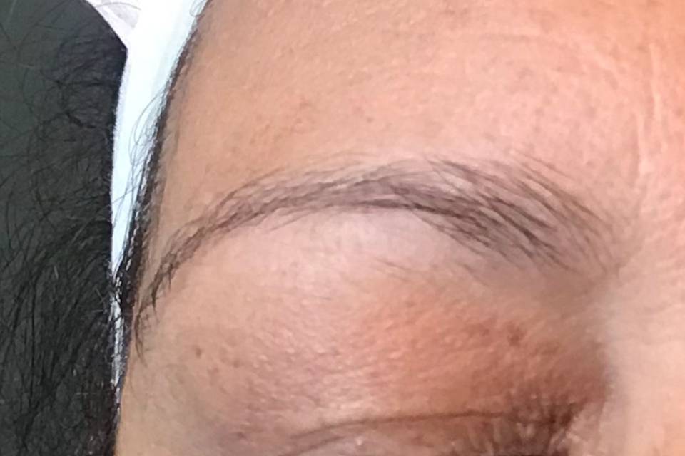 After Lash Extension with out makeup
