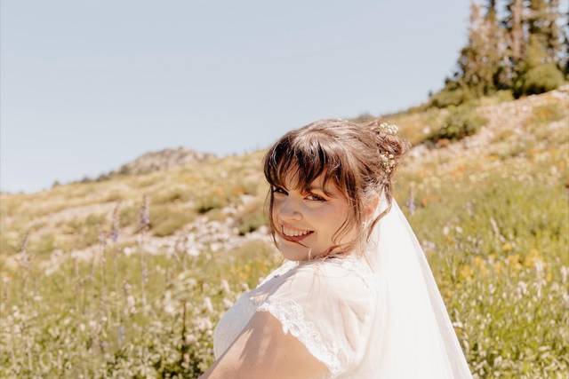 Soft Glam Bridal Veil