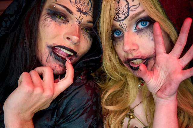 Gothic Witch Character Makeup