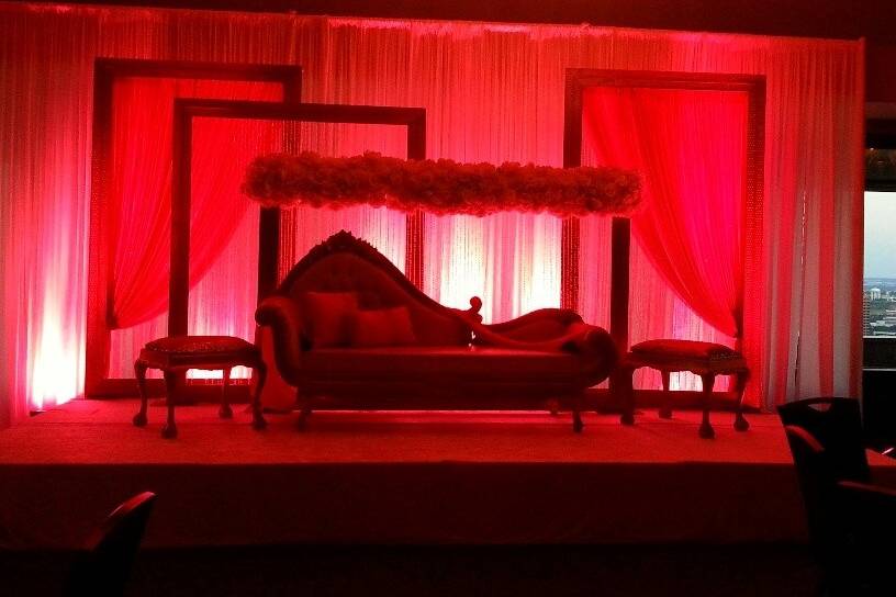 Mandap in skyline room