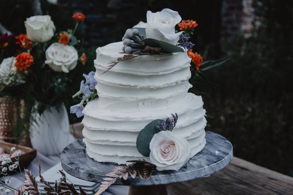 Gorgeous wedding cake