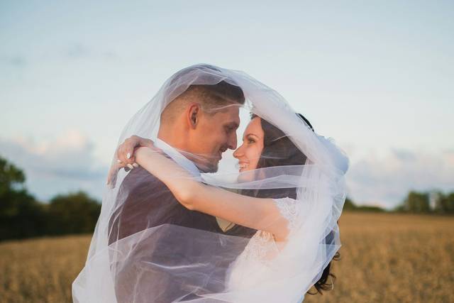 Wrapped in veil
