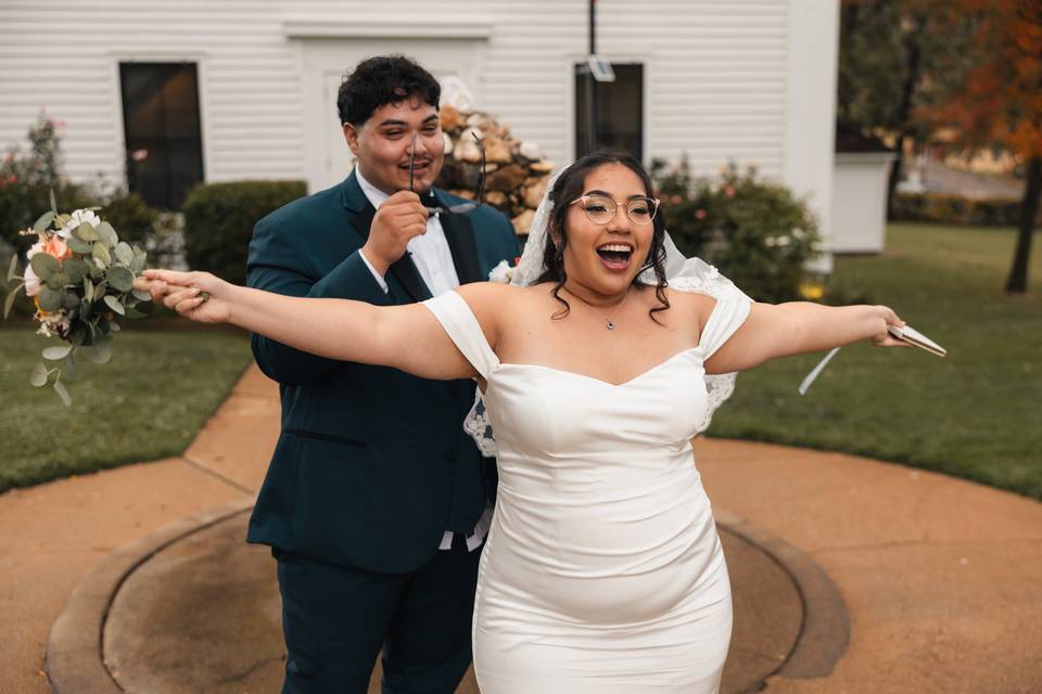 Jump into his arms