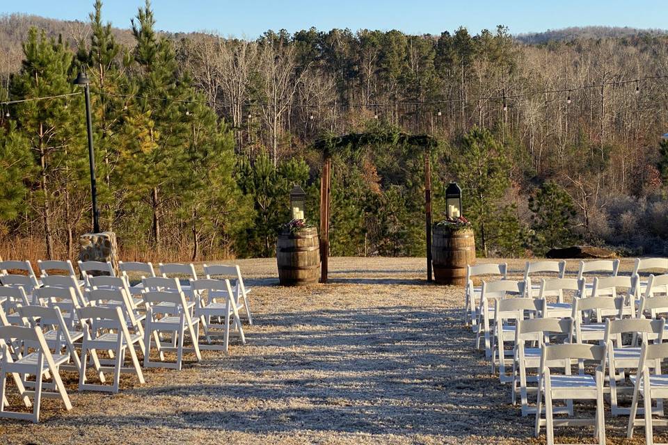 Winter wedding