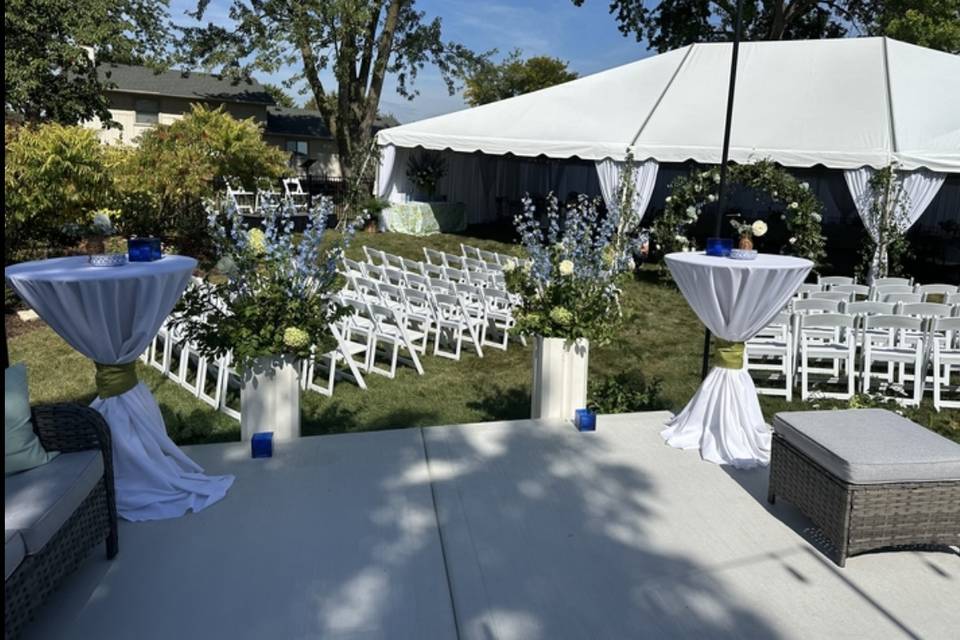 Backyard Wedding