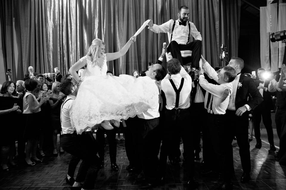 Hora Dance Jewish Wedding