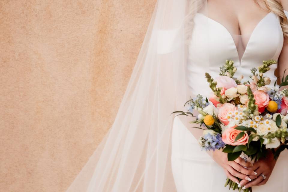 Archer Inspired Wedding Photo