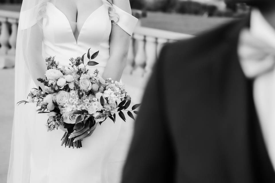 Archer Inspired Wedding Photo