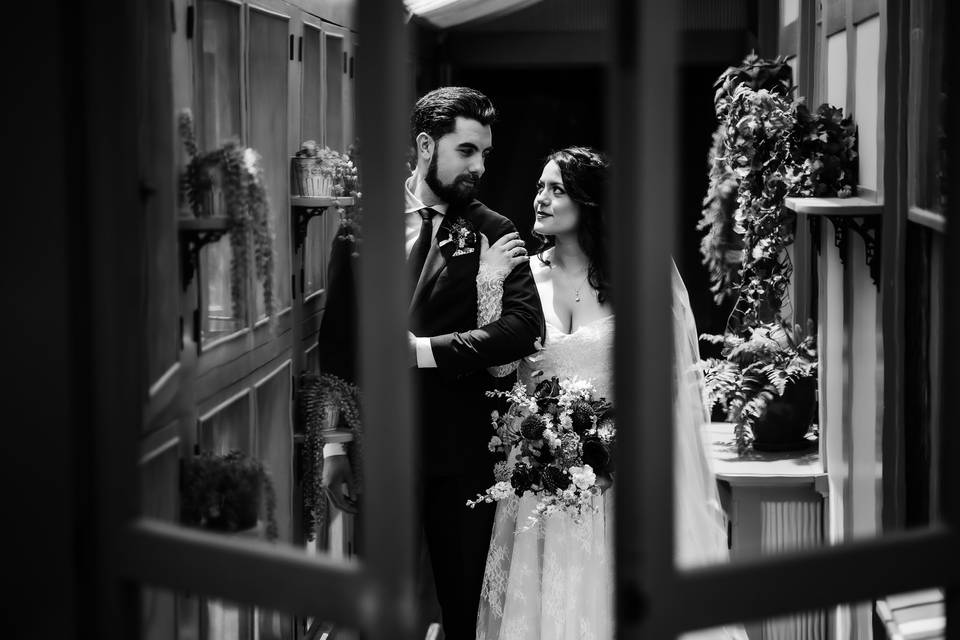 Archer Inspired Wedding Photo